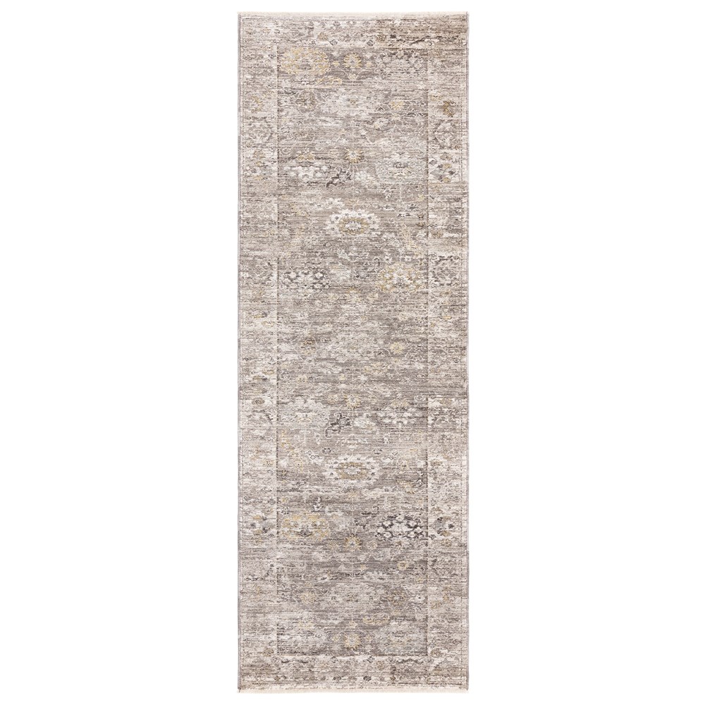 Jasper JA03 Traditional Classic Heritage Runner Rugs in Beige Natural